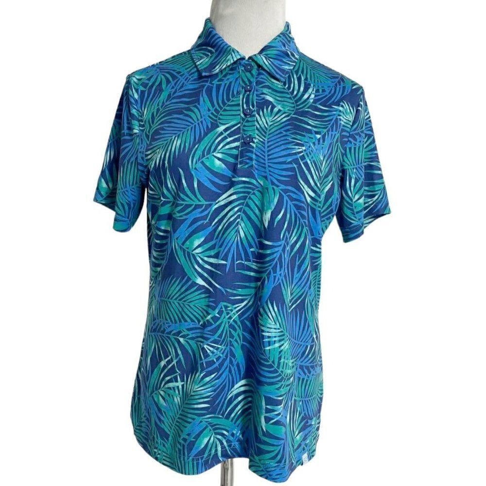 GGblue Medium Collared Polo Shirt Golf Athletic
